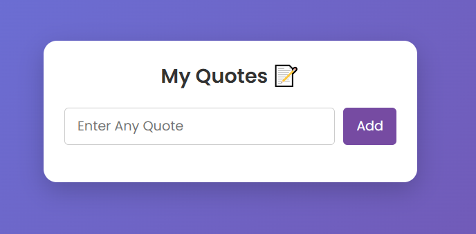 Quote App